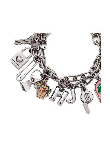Zawieszka Marc Jacobs szara