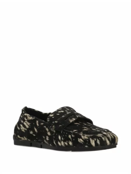 Pantofi loafer Ash din piele negru