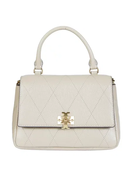 Torebka Tory Burch skórzana beżowa