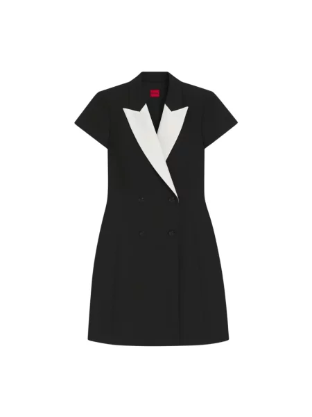 Hugo Sukienki Kobieta XL sukienka blezerowa czarny