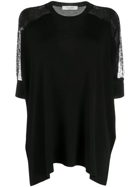 Top Valentino Garavani tricotate negru