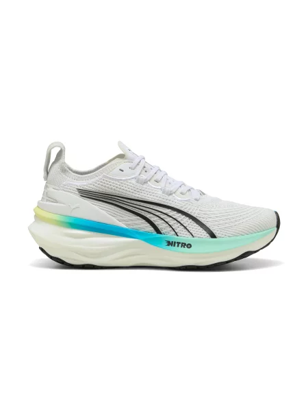 Női futócipő PUMA ForeverRun Nitro 2 puma white/mint melt. Méret: 37 EU fekete