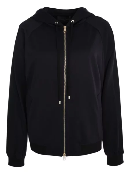 Bluza z kapturem Lorena Antoniazzi z kapturem czarna