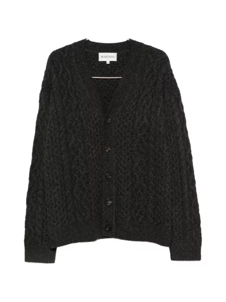 Cardigan Bompard tricotate gri