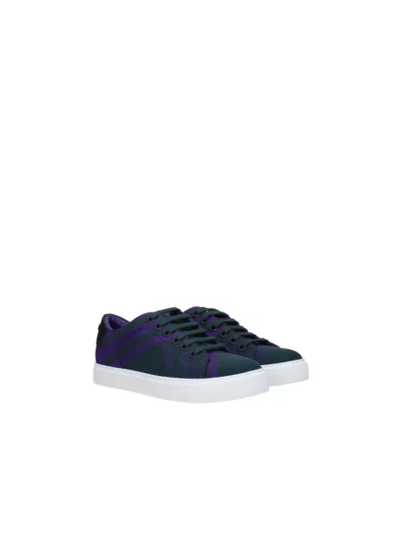 Sneakersy Burberry zielone