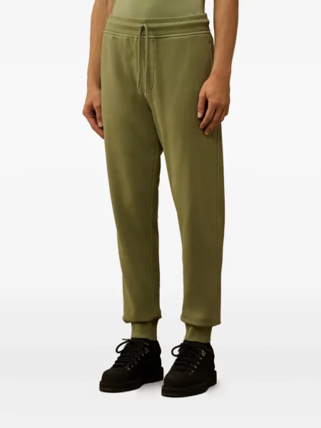 Pantaloni C.p. Company alergare cu cordon verde