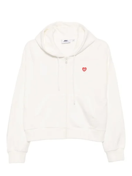 Hanorac cu glugă Chocoolate alb