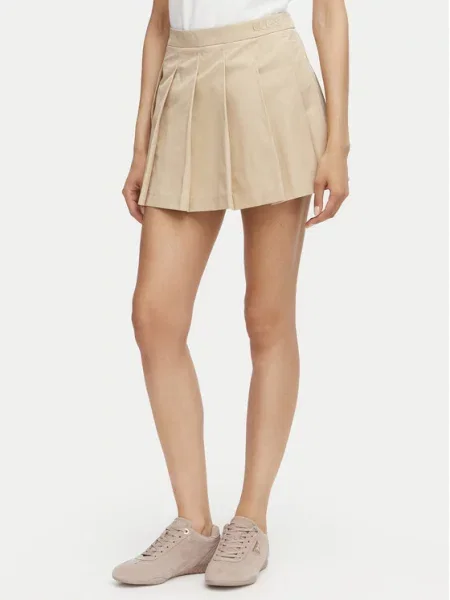 Guess Fustă plisată negru