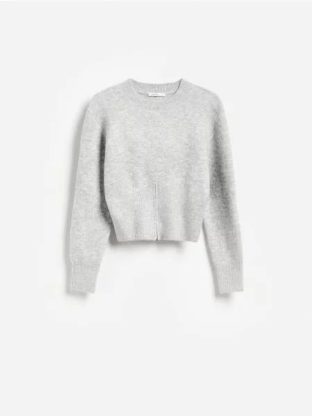 Reserved Pulover cu deschis gri