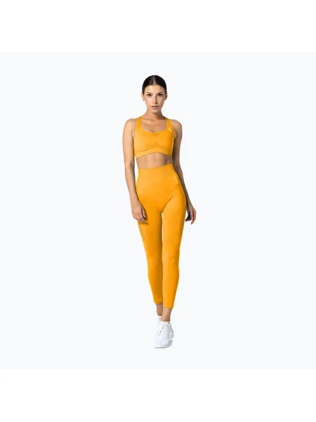 Carpatree Phase Безшевен фитнес сутиен CP-PSB-GY жълт