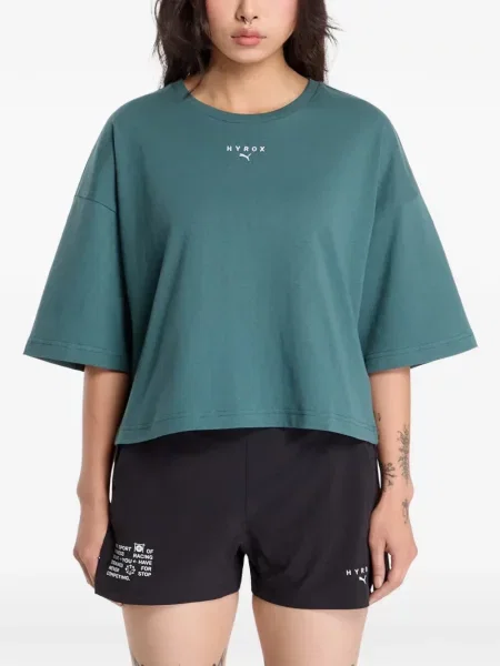 Decupat tricou Puma verde