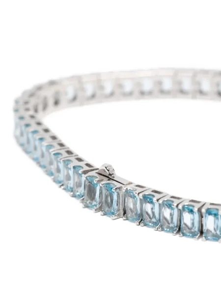 Гривна Hatton Labs камъни сребристо