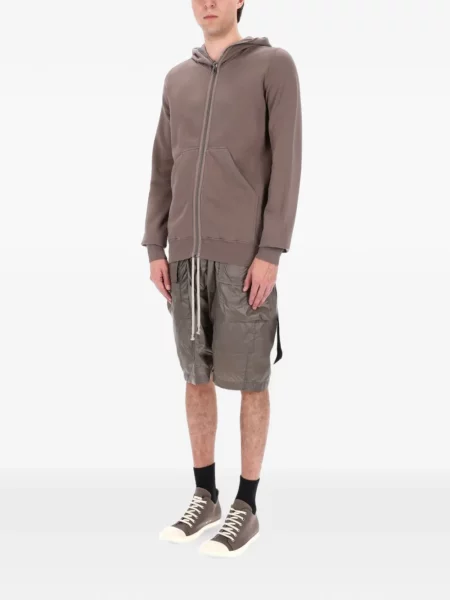 Hanorac cu glugă Rick Owens maro