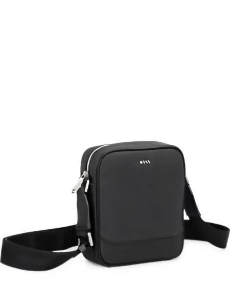 Geantă crossbody Boss cu autograf negru