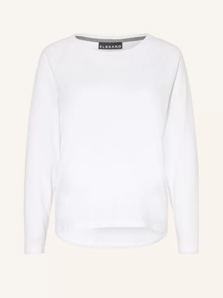 Elbsand Koszulka Z Długim Rękawem Tinna beige beżowa