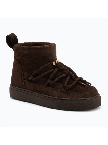 Ghete pentru femei Inuikii Classic Low dark brown maro