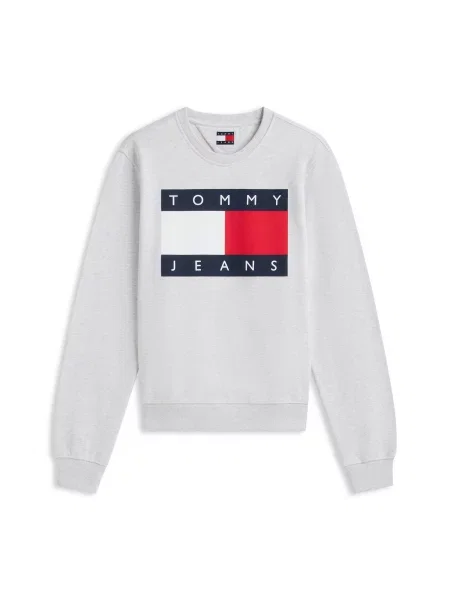 Palton Tommy Jeans alb