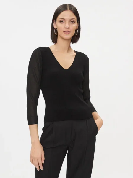 Marella Pulover Moneta negru