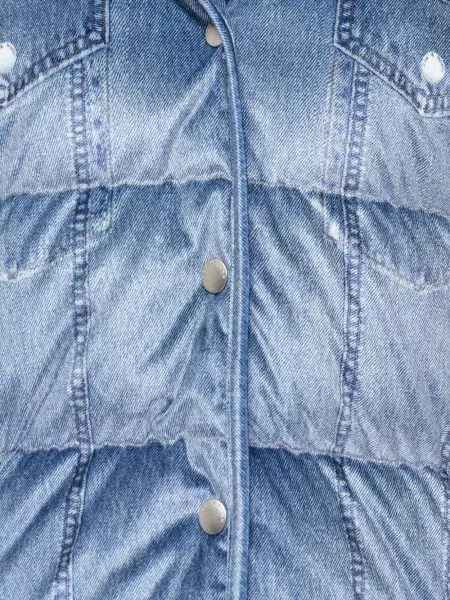 Decupat geacă cu puf Rag & Bone albastru