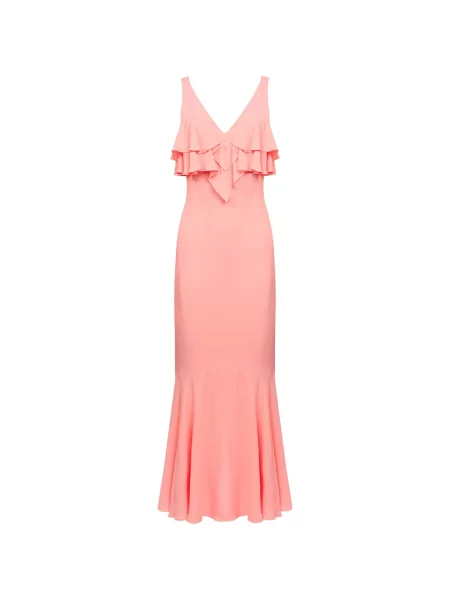 Rochie maxi Twinset roz