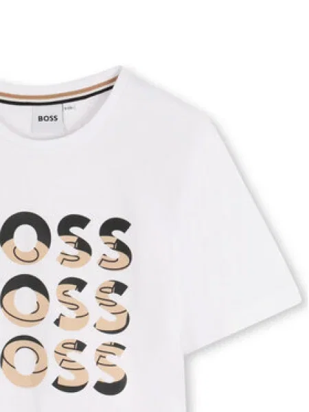 BOSS Póló D Regular Fit fehér
