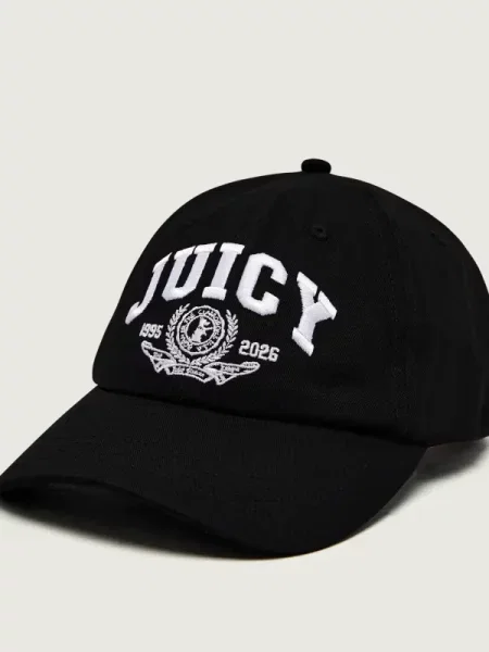 Juicy Couture Șapcă baseball CREST alb