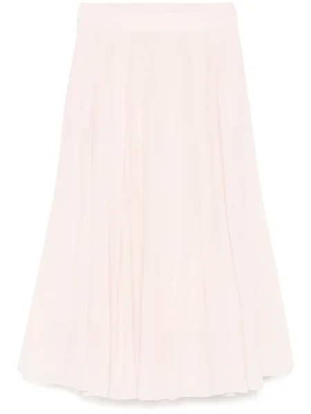 Fustă midi Peserico până la genunchi roz