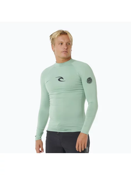 Футболка з довгим рукавом для плавання Rip Curl Waves Upf Perf aloe