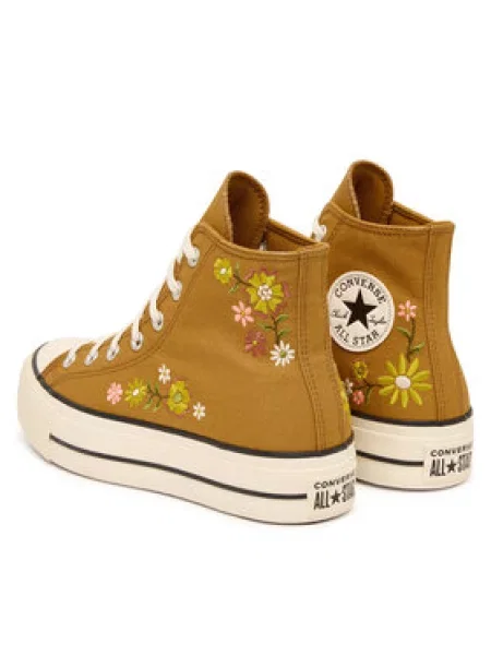 Plátěnky Converse hnědé