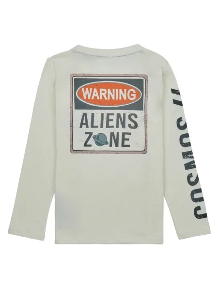 Tricou copii Name It alb