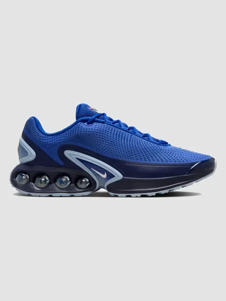 Кожаные кроссовки Nike Air Max синие