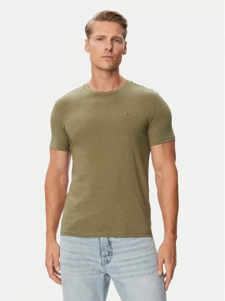 Tommy Jeans Marškinėliai Jasper žalia