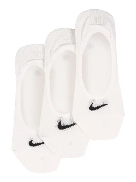 NIKE Športové ponožky Lightweight No-Show čierna biela
