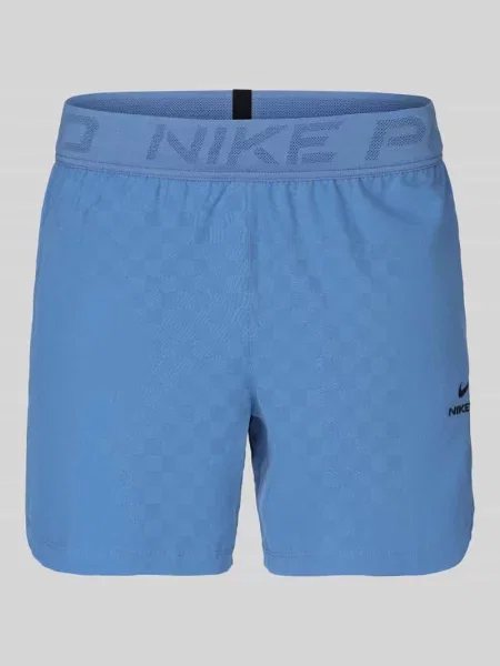 Szorty sportowe o kroju regular fit z technologią dri-fit Nike Training niebieskie