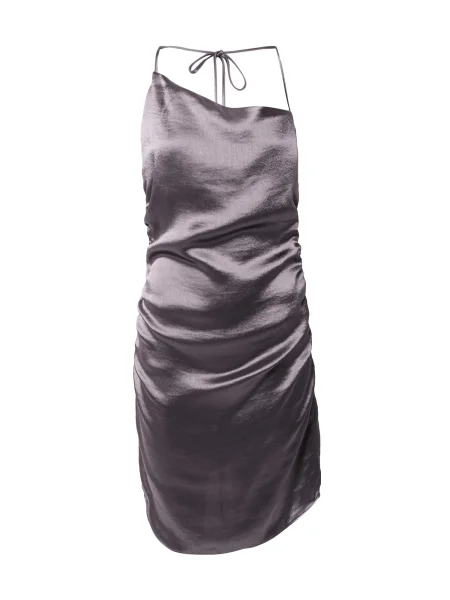 RÆRE by Lorena Rae Koktel haljina Tia taupe siva