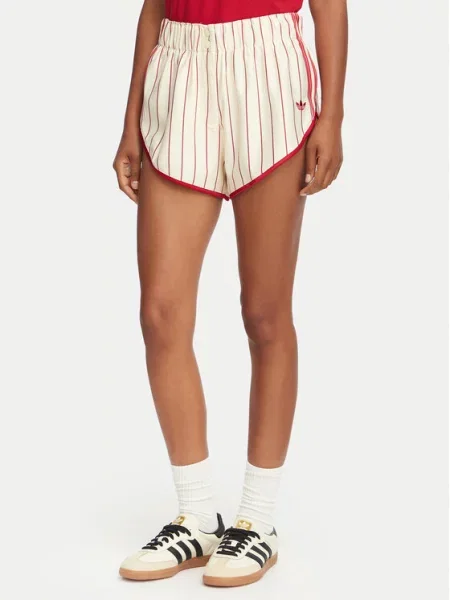 Adidas Спортивні шорти Pinstripe Firebird Кремовий