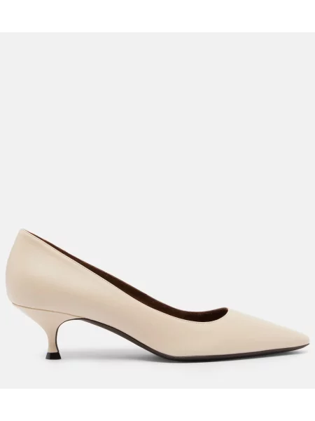 Pantofi cu toc Herbert Levine din piele bej