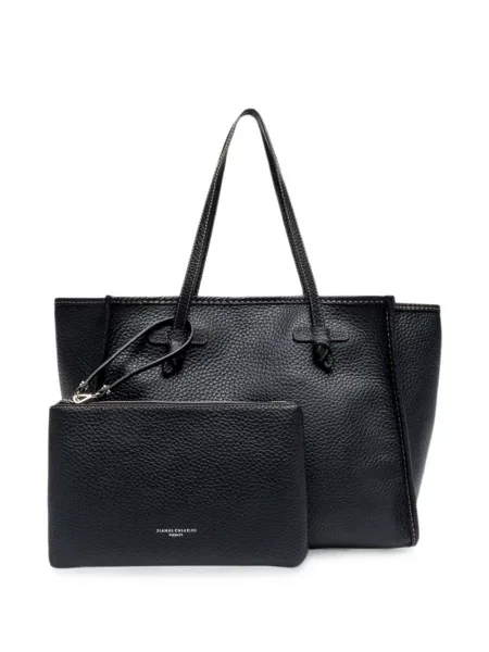 Geantă shopper Gianni Chiarini din piele negru