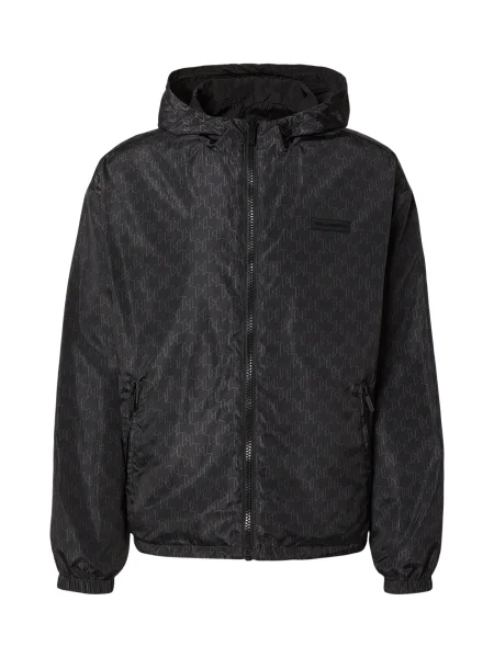 Karl Lagerfeld Prehodna jakna grafit črna