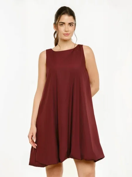 Liberte Essentiel Rochie BARBEL bordeaux roșu