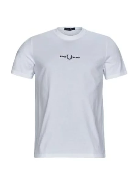 Majica Fred Perry s vezom bijela