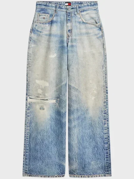 Широкі джинси Tommy Jeans блакитні
