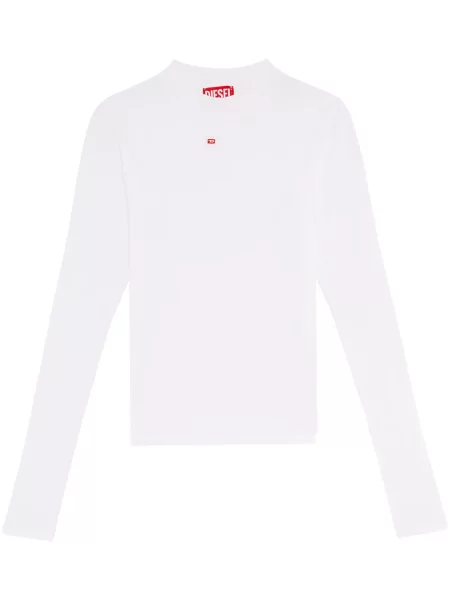 Tricou Diesel cu broderie alb