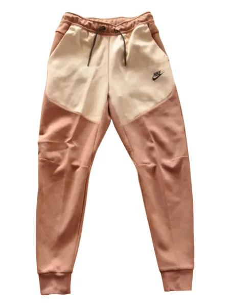 Pantaloni Nike din fleece alergare cu broderie negru