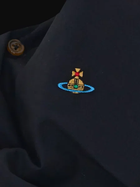 Cămașă Vivienne Westwood drapată negru