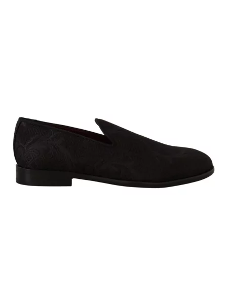 Półbuty Dolce And Gabbana skórzane czarne