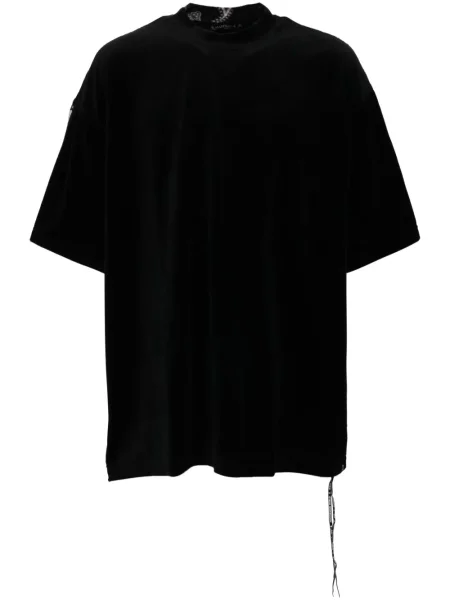Tricou Mastermind World cu imagine scurt negru