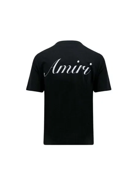 Tricou Amiri cu autograf negru