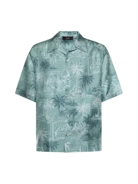 Koszula Amiri niebieska