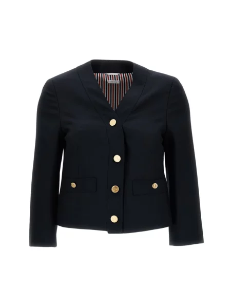 Marynarka Thom Browne niebieska